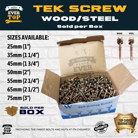 tekscrew box price